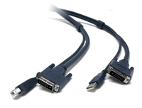 DVI/USB DualLink Kombikabel (USB A-B + DVI-D) 5m 