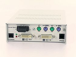 DDXi Singlemode-Extender mit Weiche, PS/2, VGA oder DVI, 1600x1200