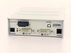 DDXi Singlemode-Extender mit Weiche, USB, VGA oder DVI, 1600x1200