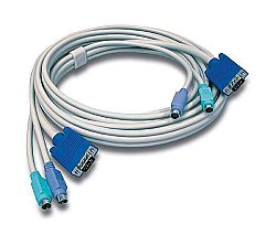 KVM Kabel VGA und PS/2 Stecker / Stecker 3,00 Meter