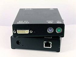 DVXi/ET PS/2 CAT5 Single-Head Extender - Sender und Empfänger