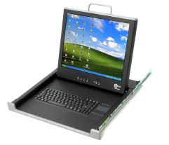 FOKUS TFT-Konsole 17“ D RAL9005 Front-USB