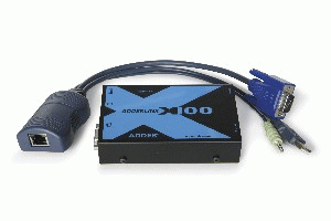 X100 Extender für VGA und USB (100m)