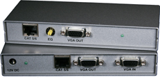 Cat5 VGA-Extender bis zu 300 Metern Entfernung