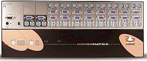 AdderView Matrix-Switch 2 User / 16 Computer