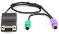 Cat5 KVM Dongle, 1xVGA und 2xPS2 Connector