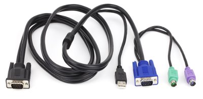 Haitwin KVM-Kombi-Anschlusskabel (VGA,USB,PS2) 1,8m