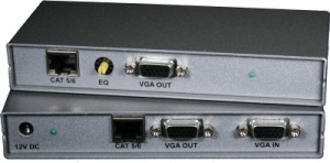 Cat5 VGA-Extender bis zu 125 Meter Entfernung