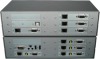 dataCat vusa100 Extender Paar für Quad-VGA/USB (HID)/Audio/RS232 bis 100m Entf.mit Bildausgleichmod.