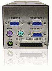AdderLink X2-Multiscreen - CAT5-Extender für Dual-Video, PS/2, Audio und RS232 